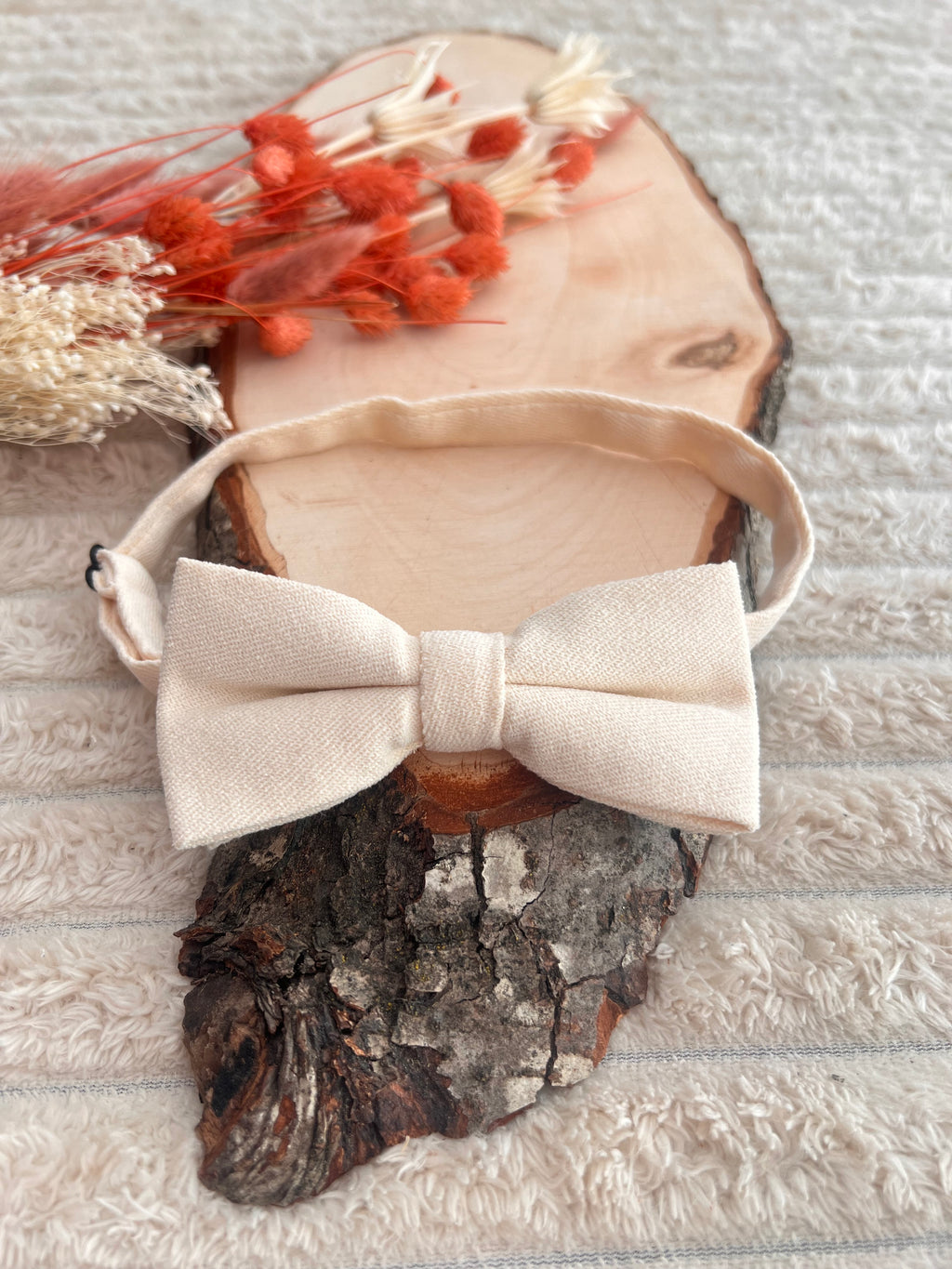 Noeud papillon Homme Blanc ivoire - Collection Bianca