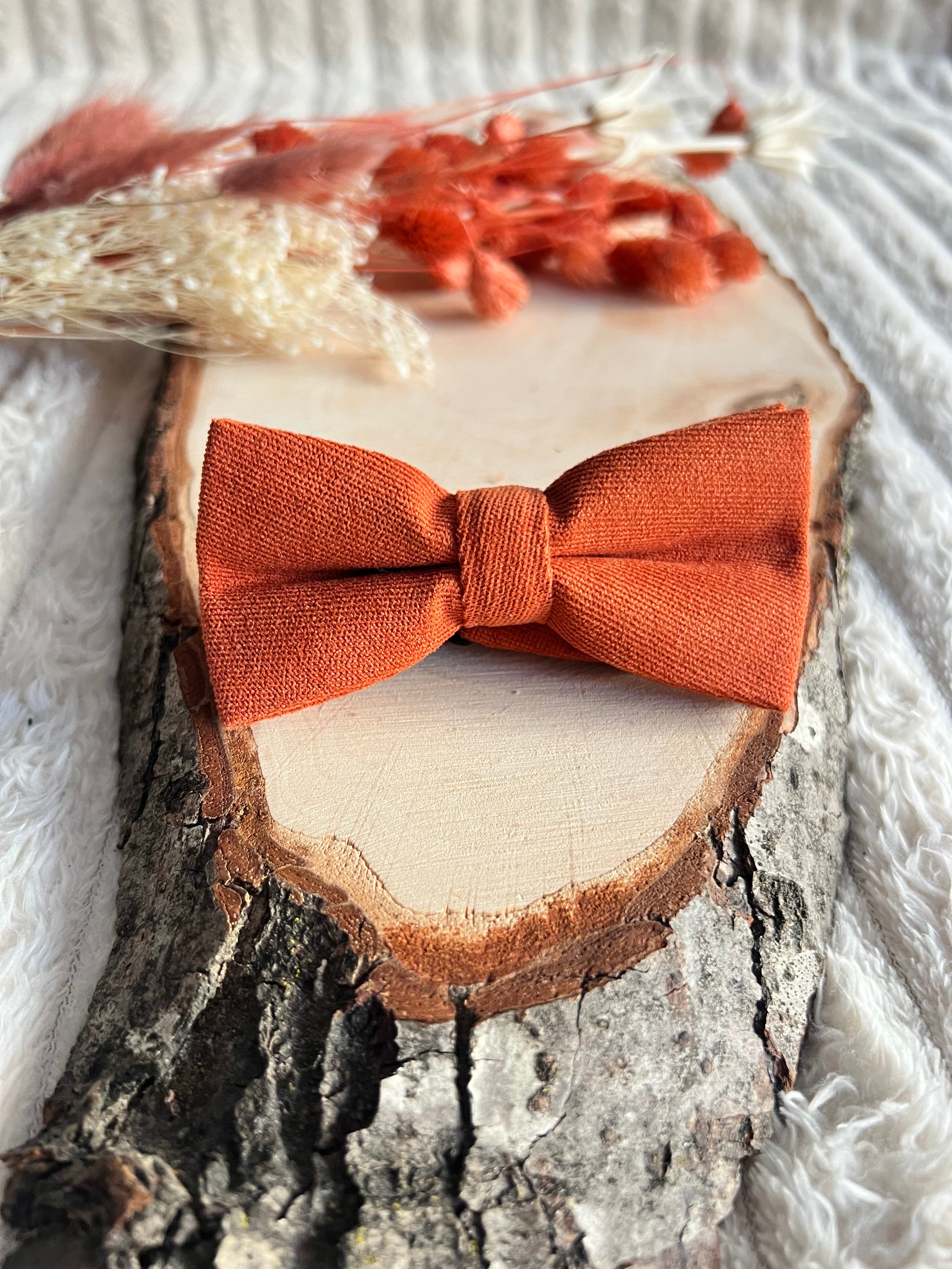 🧡 Noeud papillon - Enfant – Terracotta 🧡