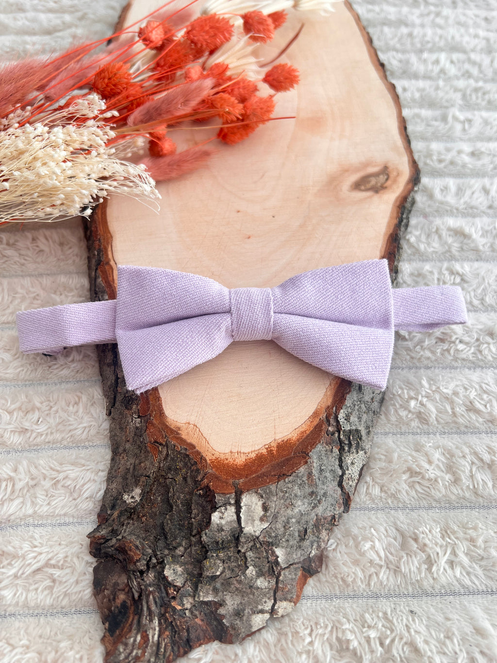 Noeud papillon Homme Lilas - Collection Lena