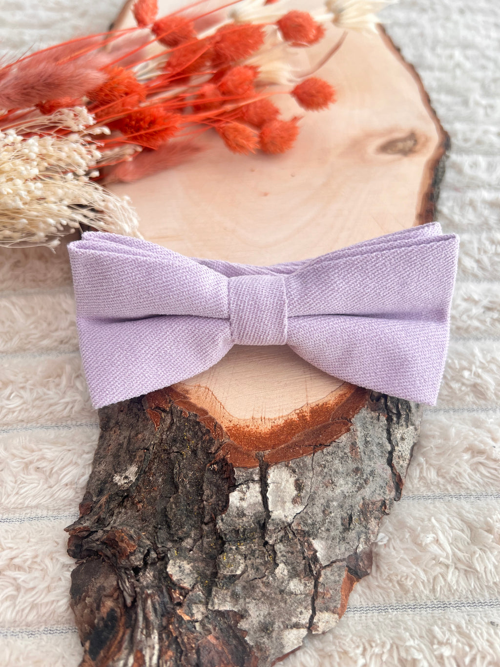 Noeud papillon Homme Lilas - Collection Lena