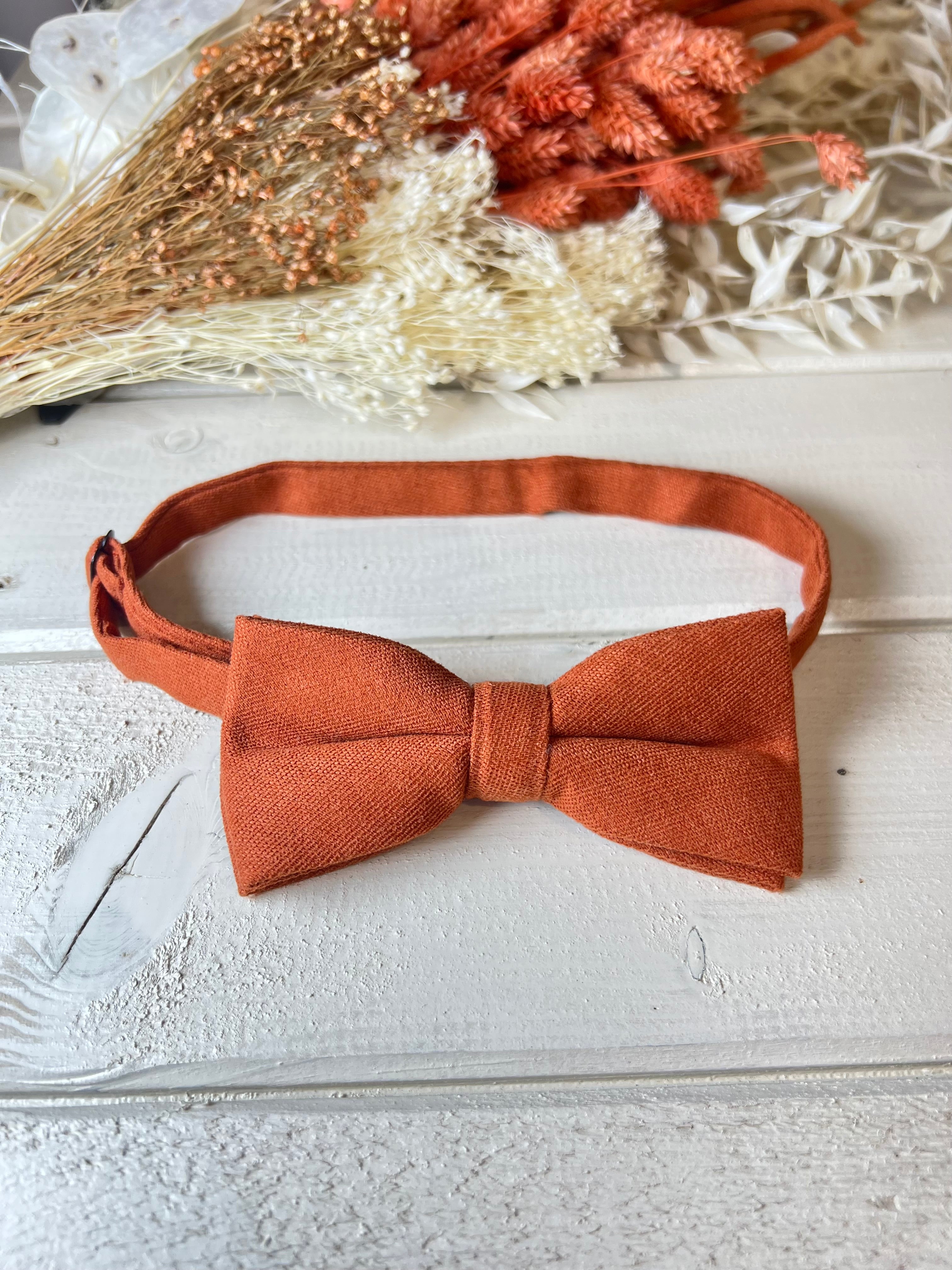 🧡 Noeud papillon - Adulte – Terracotta 🧡