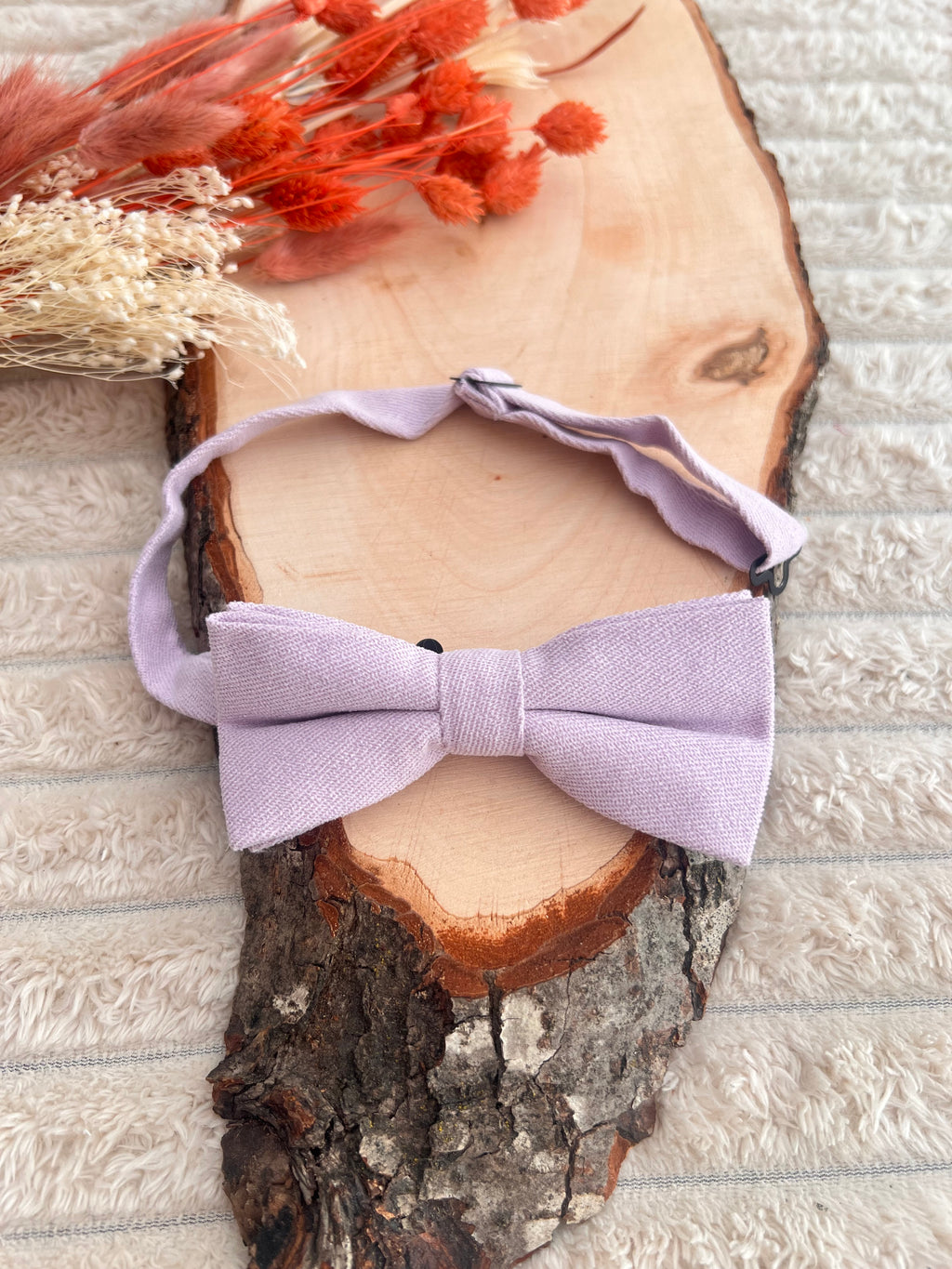 Noeud papillon Homme Lilas - Collection Lena