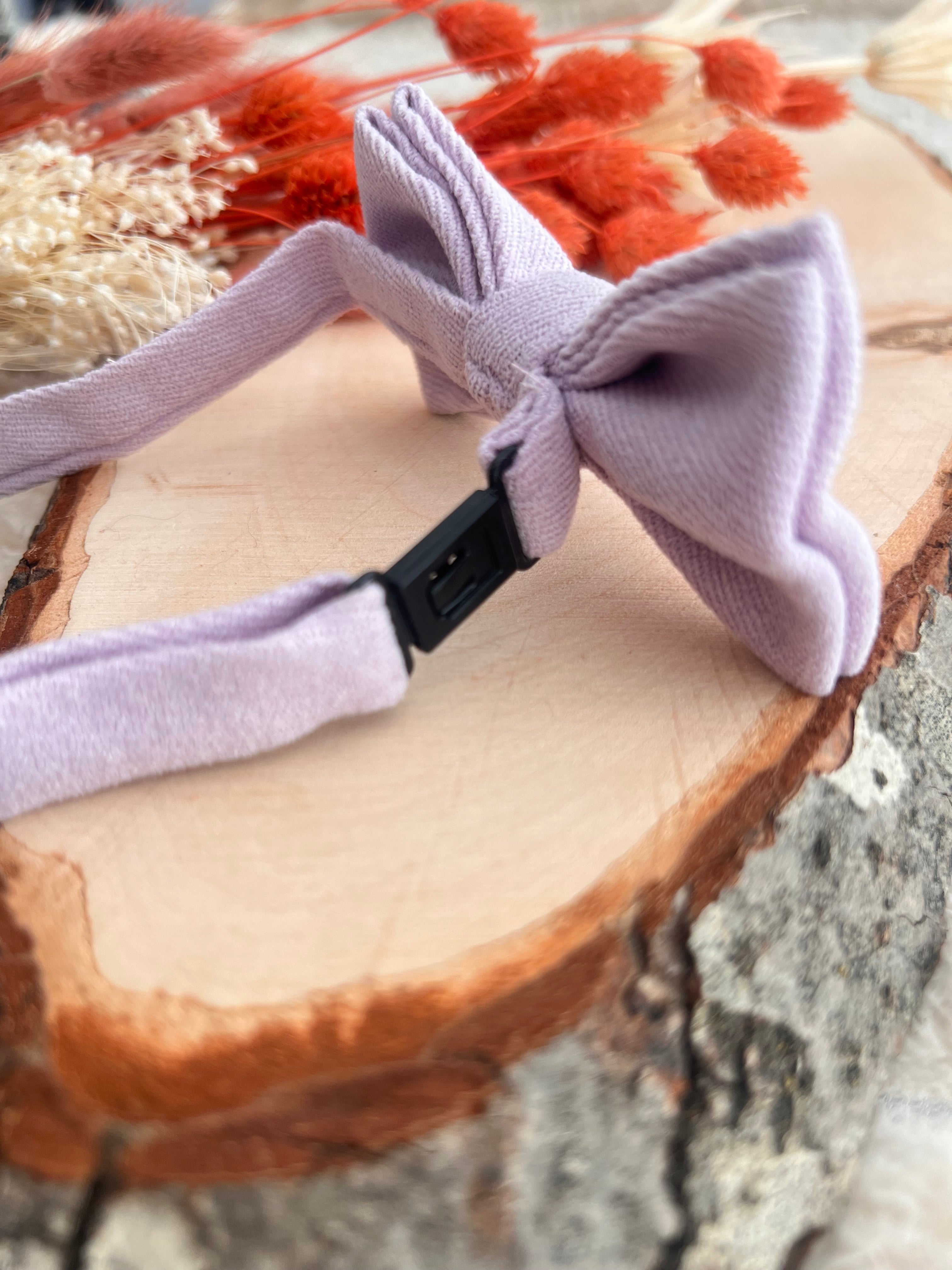Noeud papillon Enfant Lilas - Collection Lena