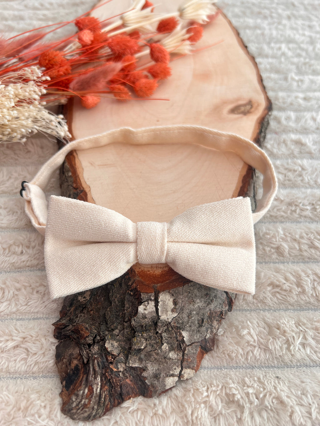 Noeud papillon Homme Blanc ivoire - Collection Bianca