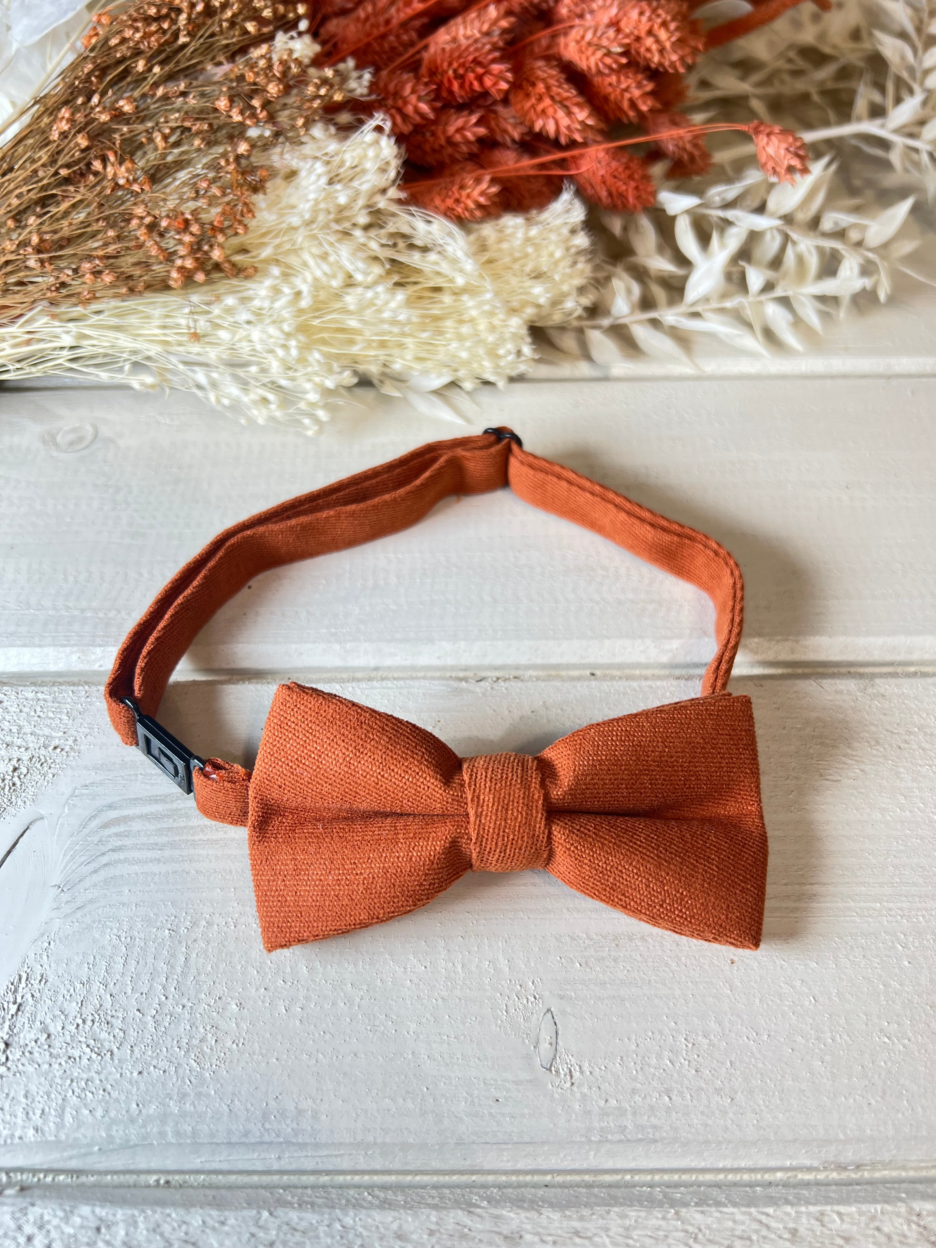 🧡 Noeud papillon - Enfant – Terracotta 🧡