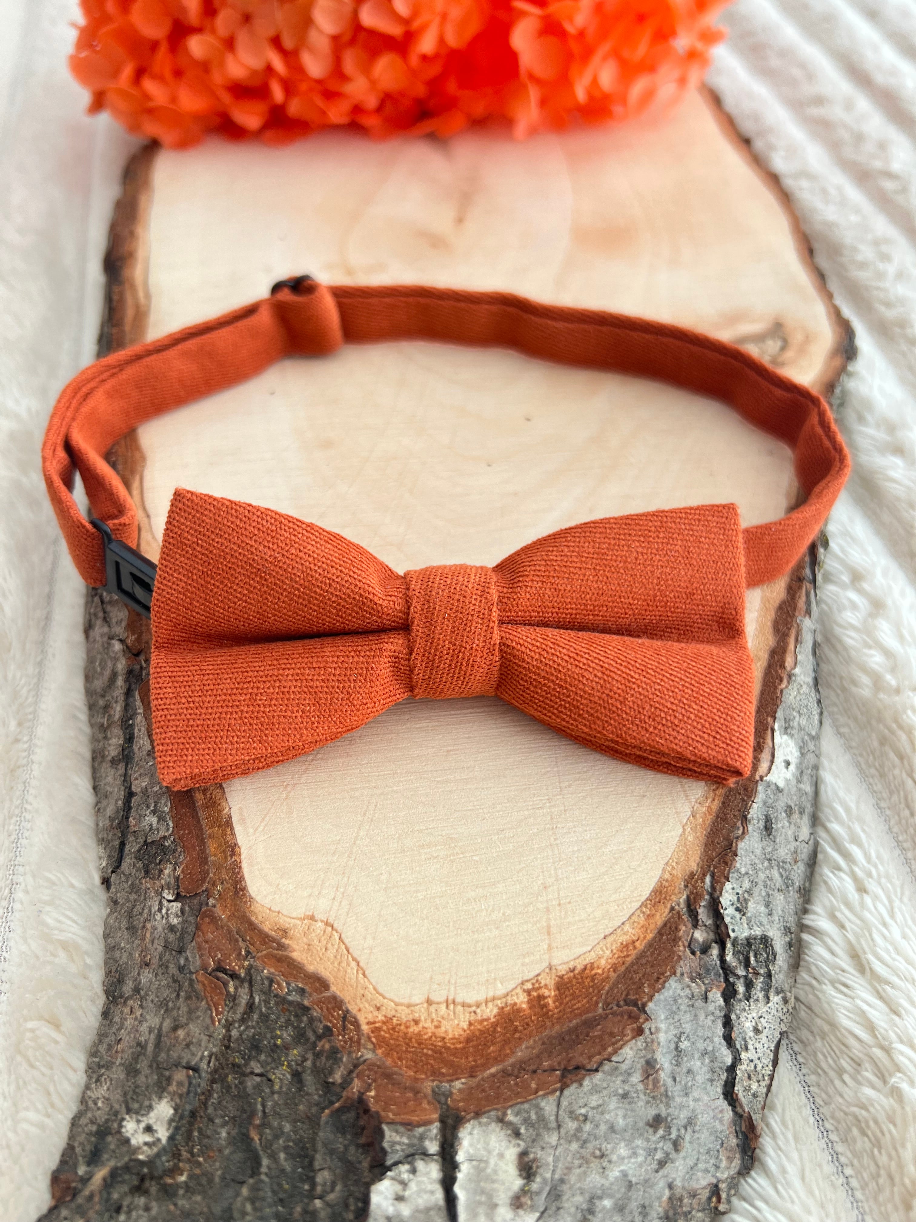 🧡 Noeud papillon - Enfant – Terracotta 🧡