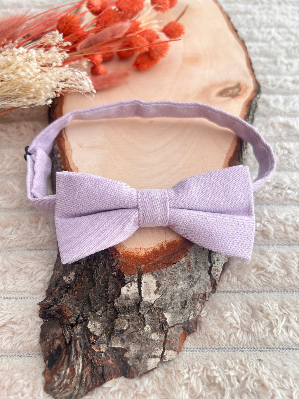 Noeud papillon Homme Lilas - Collection Lena