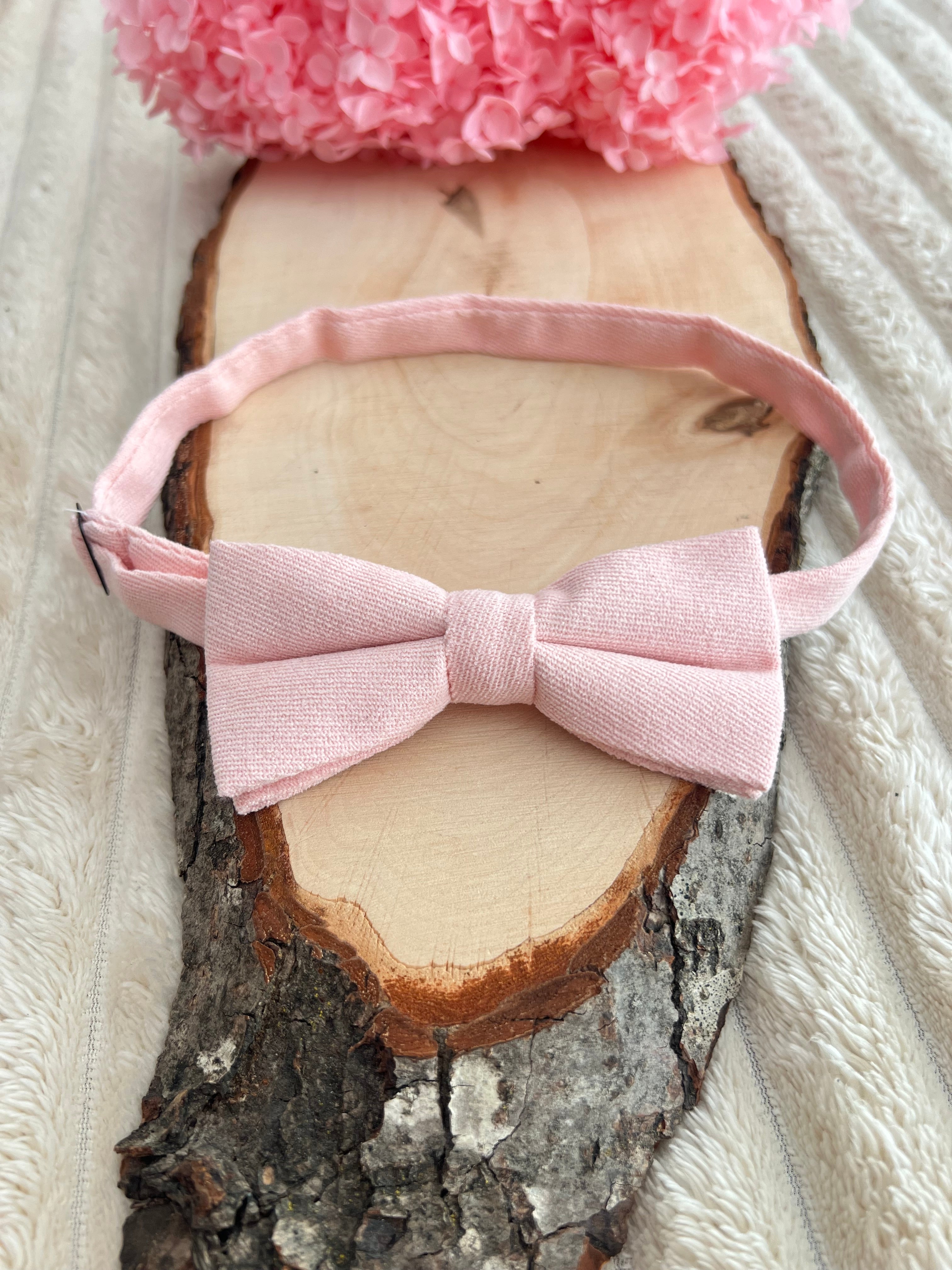 Nœud papillon Rose poudré Homme – Mariage et cérémonie - Collection Rosalie